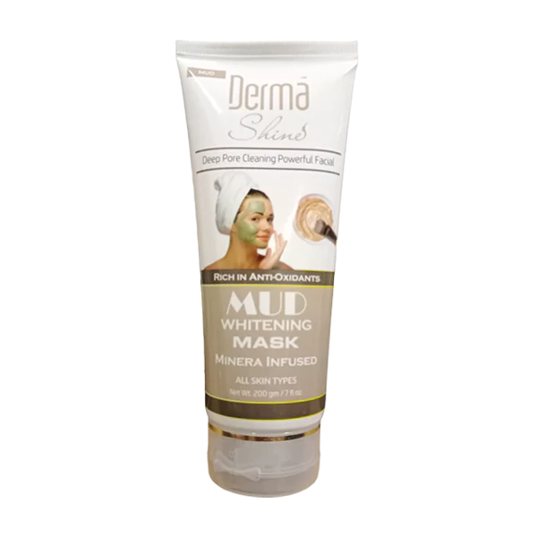 Derma Shine Mud Whitening Mask 200 GM
