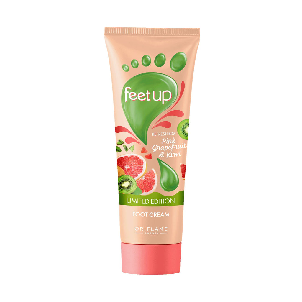 Oriflame Feet Up Refreshing Pink Grapefruit & Kiwi Foot Cream 75 ML