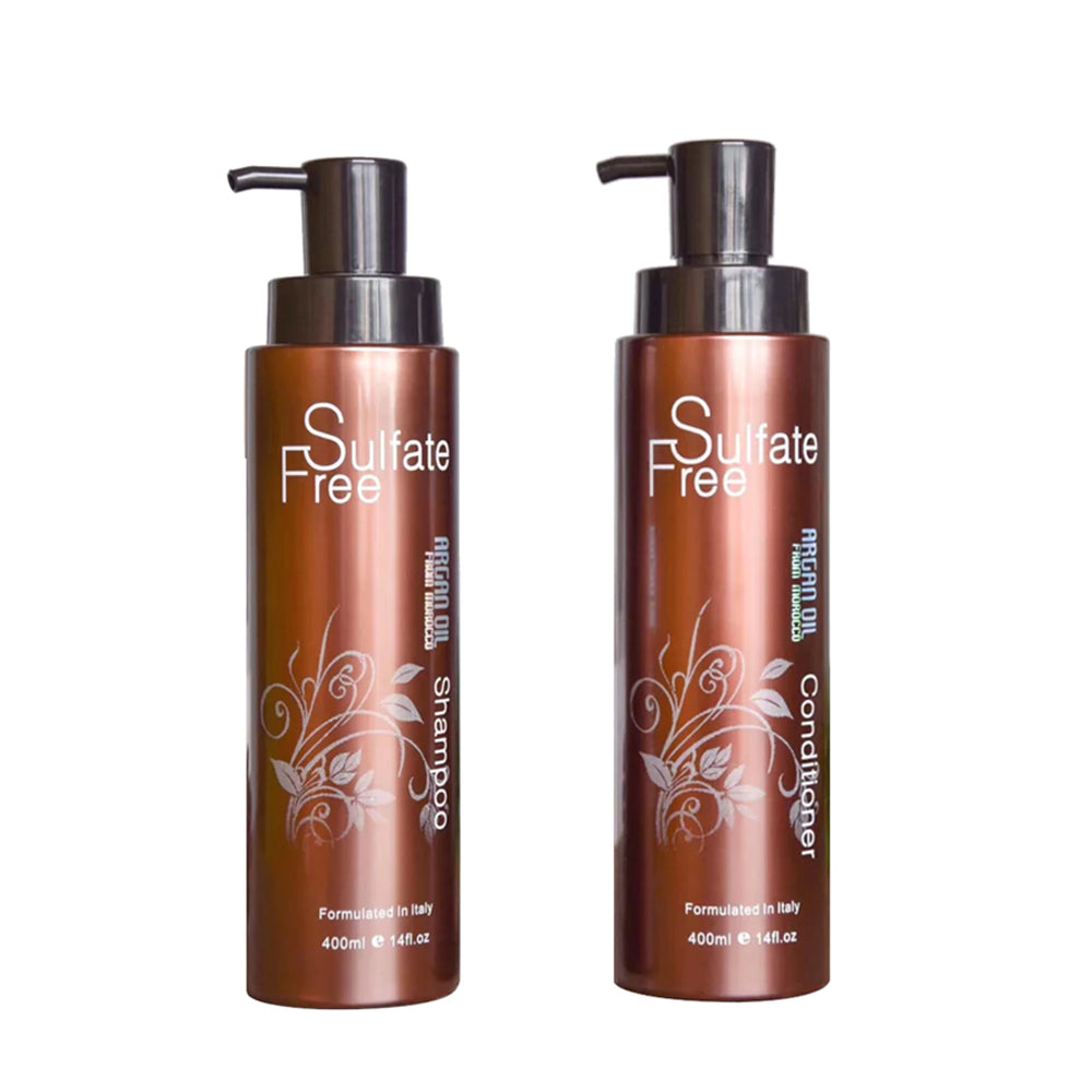 Argan Oil Sulfate Free Set (Shampoo+Conditioner) 400 ML