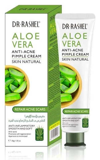 Crème Anti Acné Dr Skin Au Gel D'Aloès Vera - 30 Ml, Neuf Sous Emballage