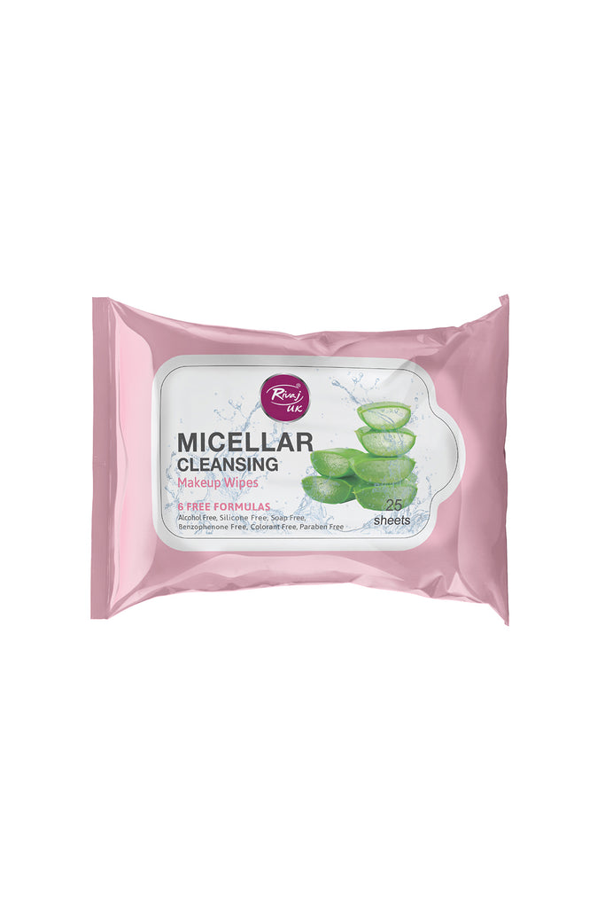 Rivaj UK Micellar Cleansing Water Makeup Wipes