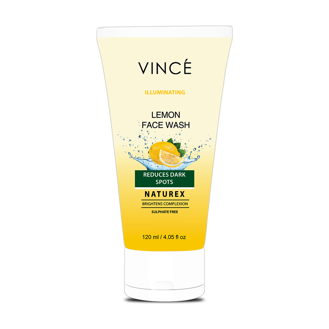 Vince Naturex Illuminating Lemon Face Wash 120 ML Rozzana.pk