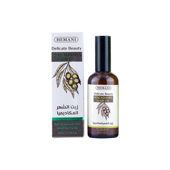 Hemani Macadamia Herbal Hair Oil 100ml