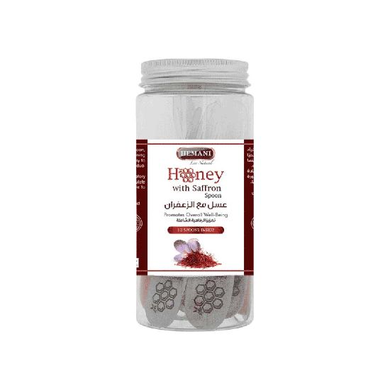 Hemani Honey Spoon - Saffron