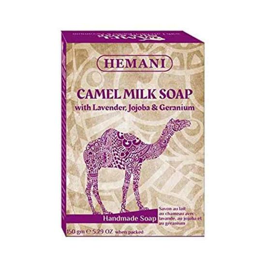 Hemani Camel Milk Soap - Lavender, Jojoba, Geranium