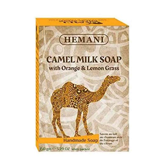 Hemani Camel Milk Soap - Orange & Lemongrass