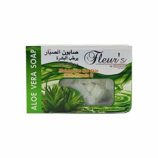 Hemani Fleurs Transparent Soap - Aloe Vera