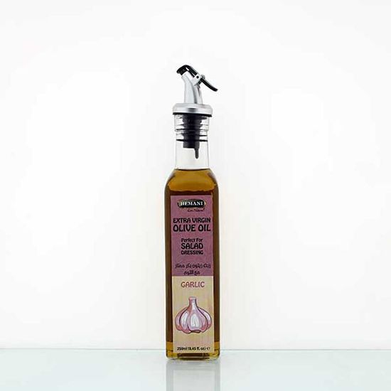 Hemani Extra Virgin Olive Oil 250 ML - Garlic