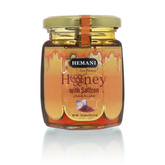 Hemani Honey with Saffron - 250 GM