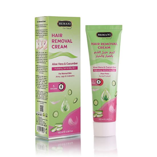 Hemani Hair Removal Cream - Aloe Vera & Cucumber