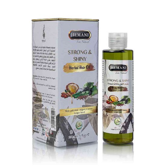 Hemani Strong & Shiny Herbal Hair Oil 200 ML
