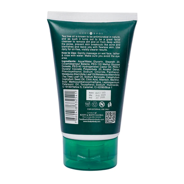 BNB Acne Tea Tree Face Wash