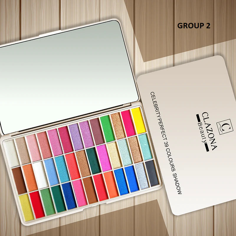 Clazona Beauty 39 Color Eyeshadow Kit