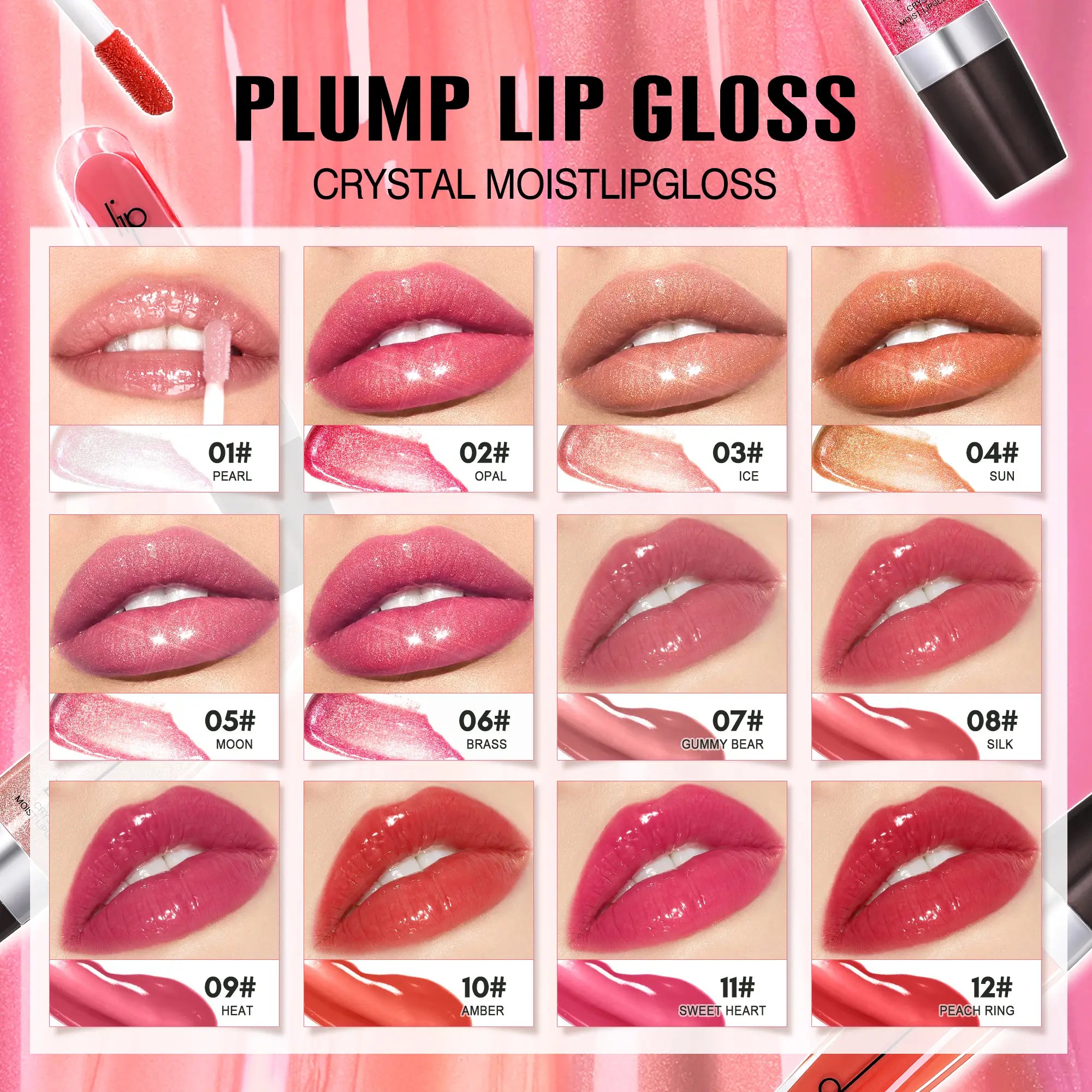 BOB Crystal Moist Lip Gloss