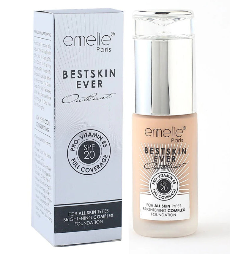 Emelie Best Skin Ever Foundation 40 ML