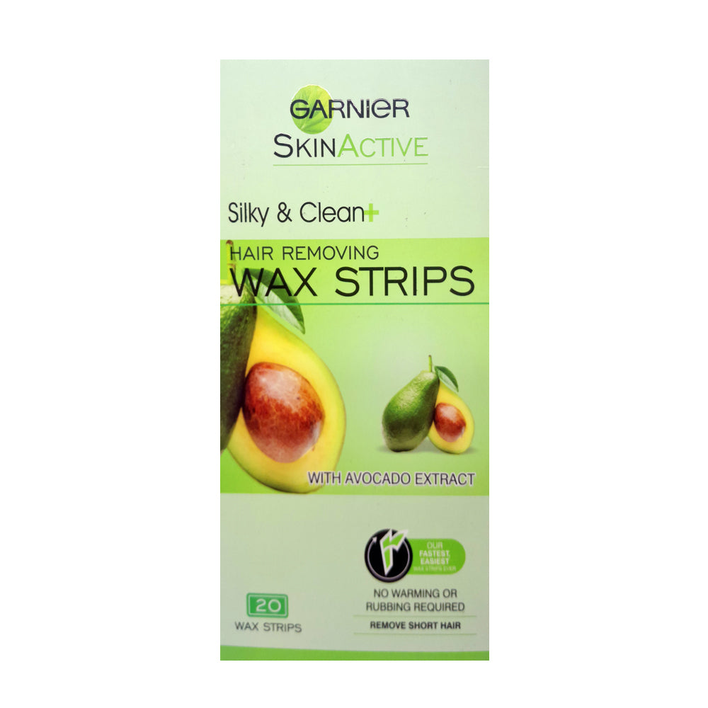 Garnier Silky & Clean Hair Removing Wax Strips