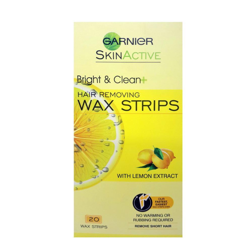 Garnier Bright & Clean Hair Removing Wax Strips