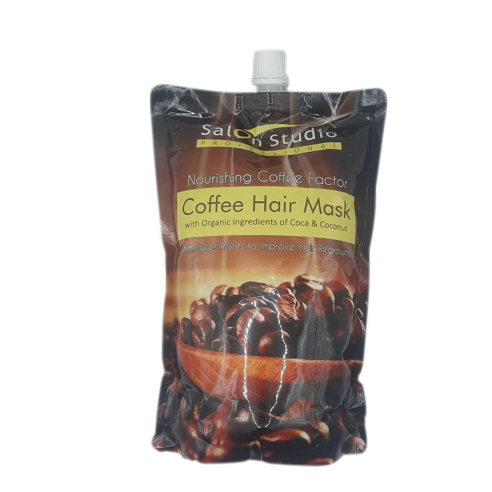 Salon Studio Coffee Hair Mask Pouch 1000 ML
