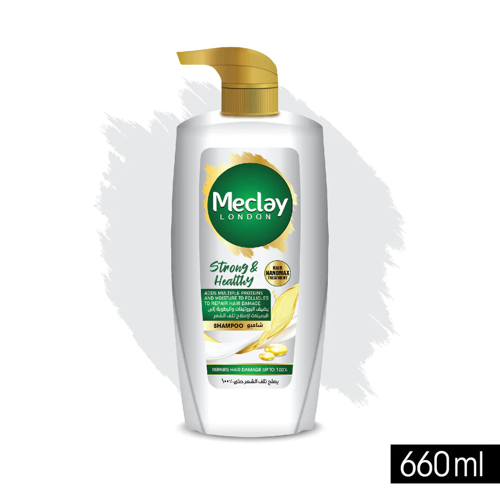 Meclay London Strong & Healthy Shampoo 660 ML