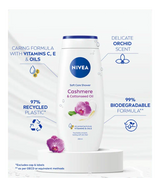 Nivea Shower Cream Cashmere & Cotton Seed Oil 250 ML