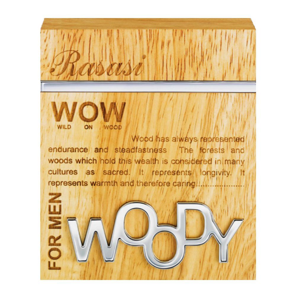 Rasasi Woody Perfum For Men 60 ML