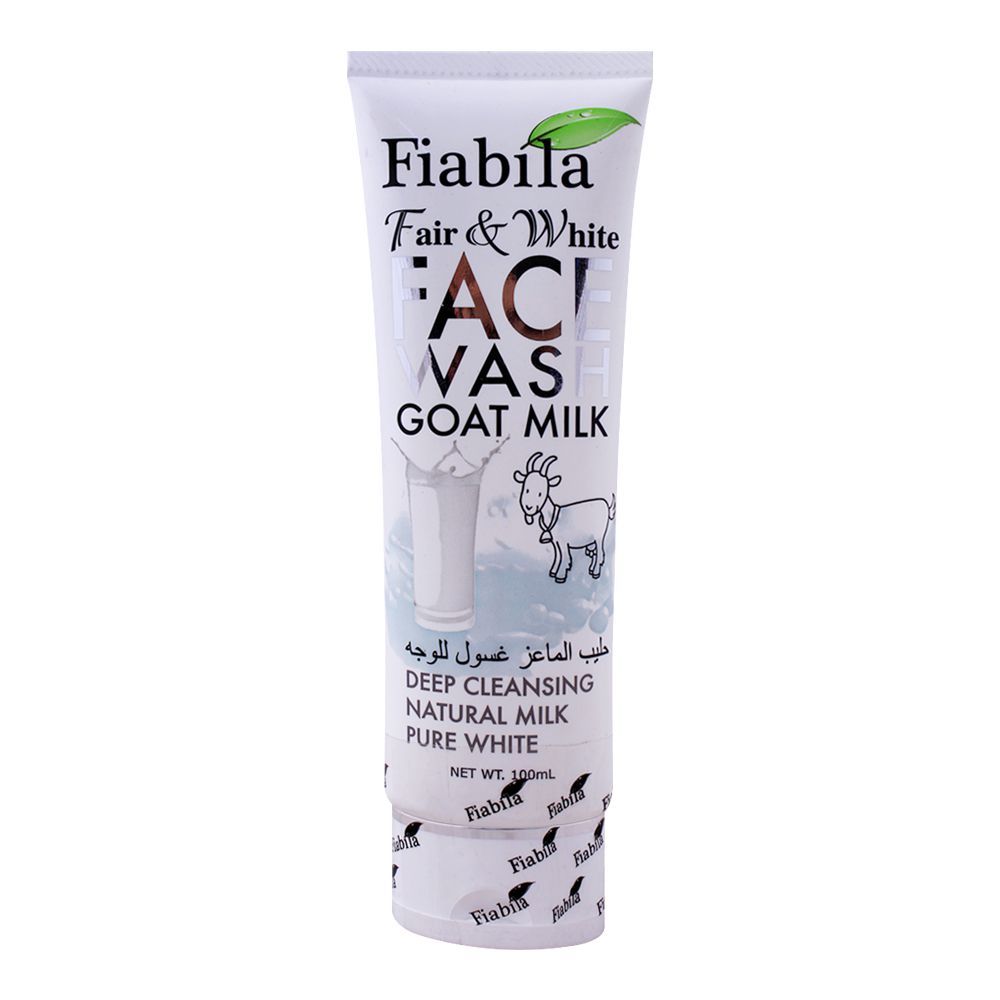 Fiabila Fair & White Face Wash Goat Milk 100 ML