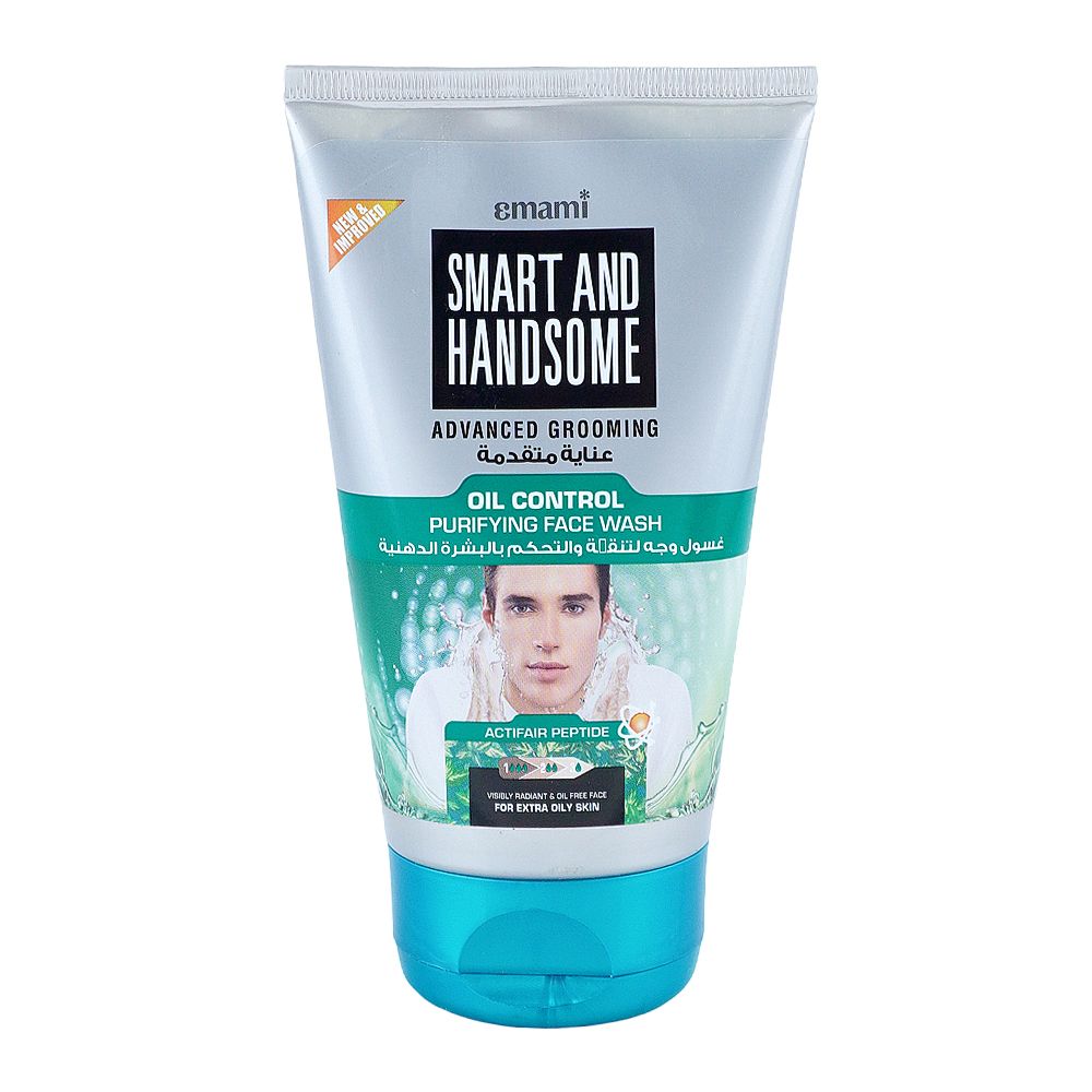 Emami Smart & Handsome Advanced Grooming Oil Control Purifying Face Wash