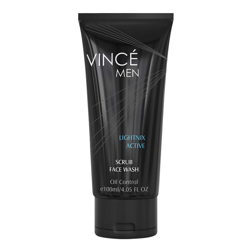 Vince Men Lightnix Active Scrub Face Wash 100 ML