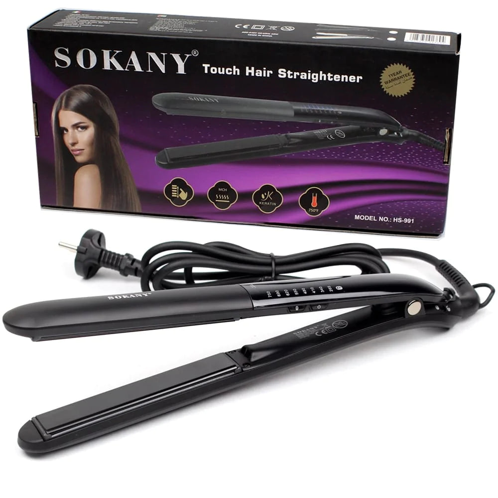 Sokany Touch Hair Straightener Model #HS991