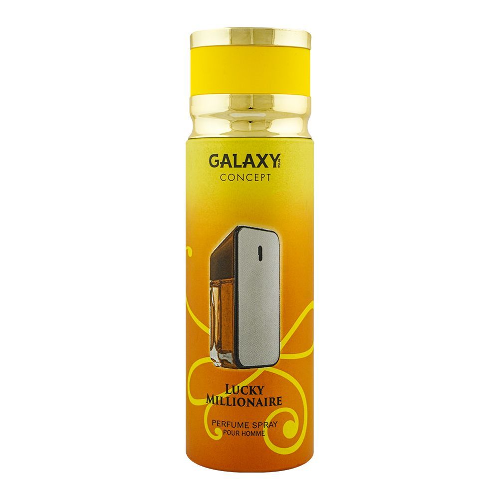 Galaxy Plus Concept Lucky Millionaire Body Spray 200 ML