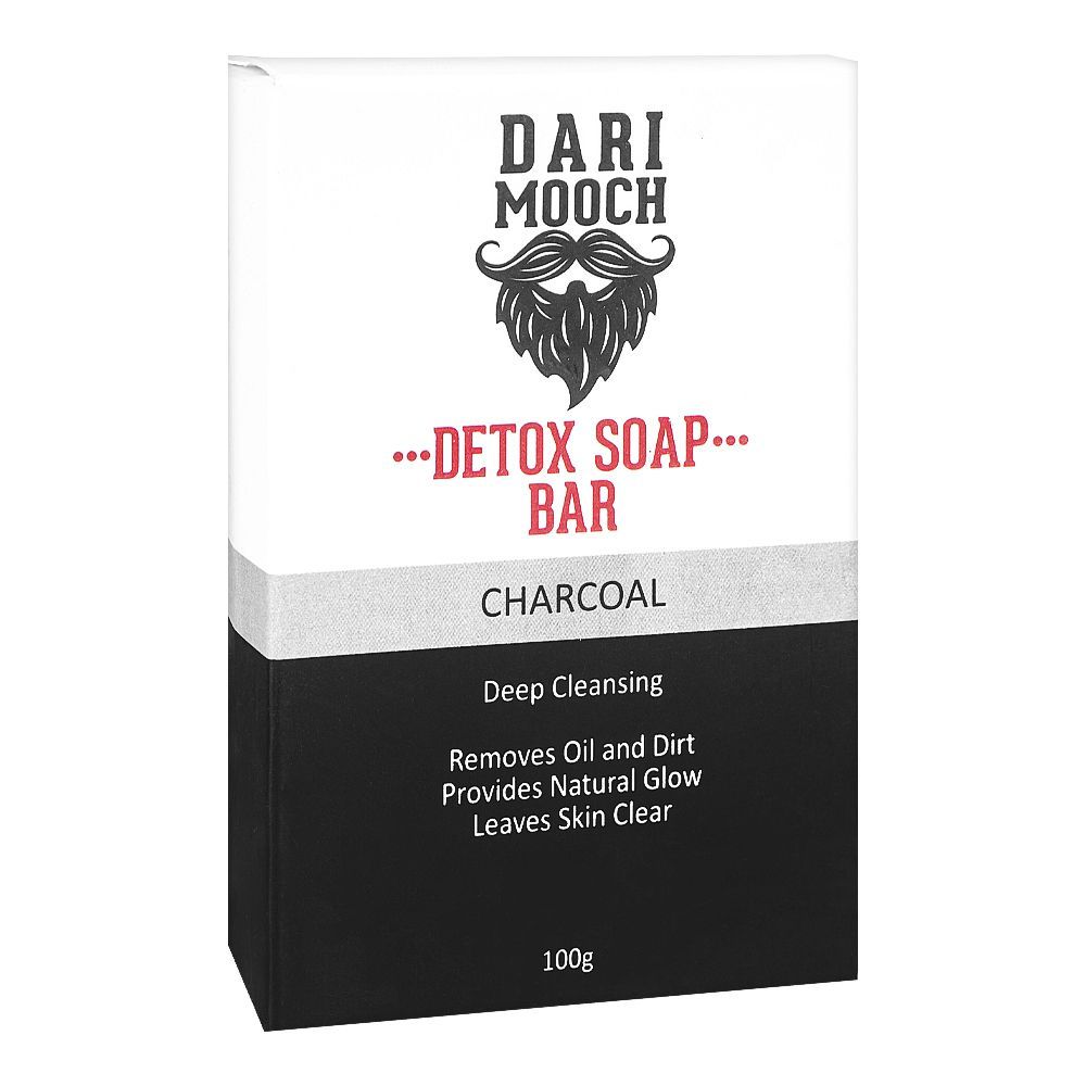 Dari Mooch Charcoal Detox Soap Bar 100 ML