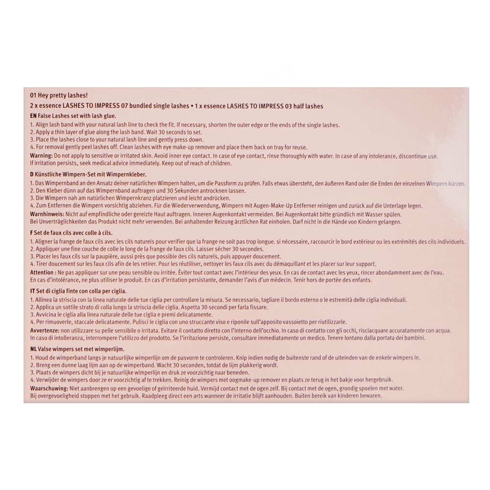 Essence  3x Lashes To Impress 01