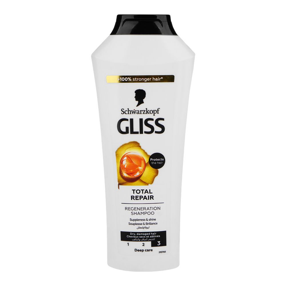 Schwarzkopf Gliss Total Repair Regeneration Shampoo 400 ML