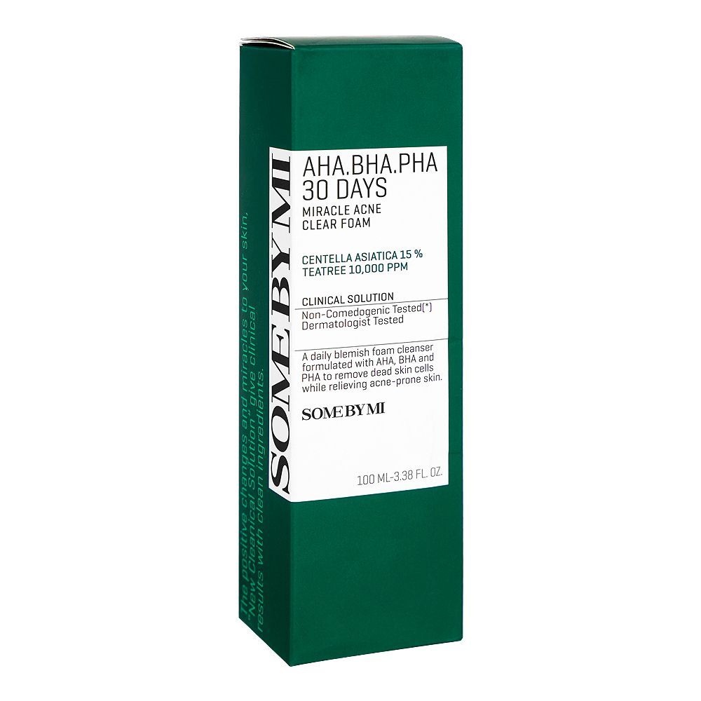 Some By MI AHA BHA PHA Miracle Acne Clear Foam 100 ML