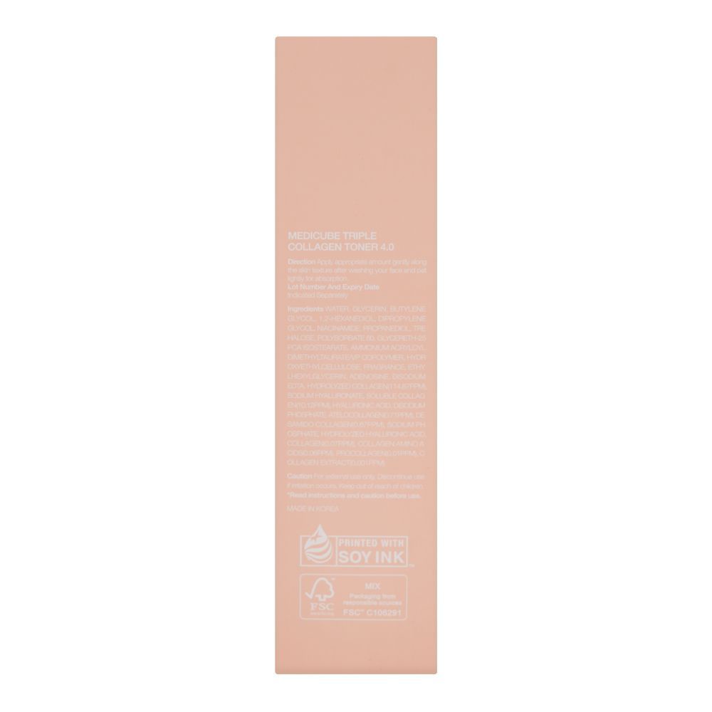 Medicube Triple Collagen Toner Hydrolyzed For All Types Of Skin 140 ML