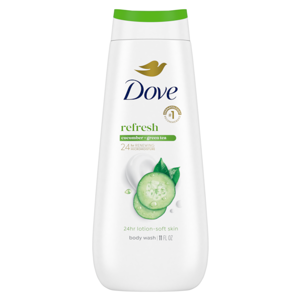 Dove Refreshing Body Wash Cucumber & Green Tea 24h Moisture