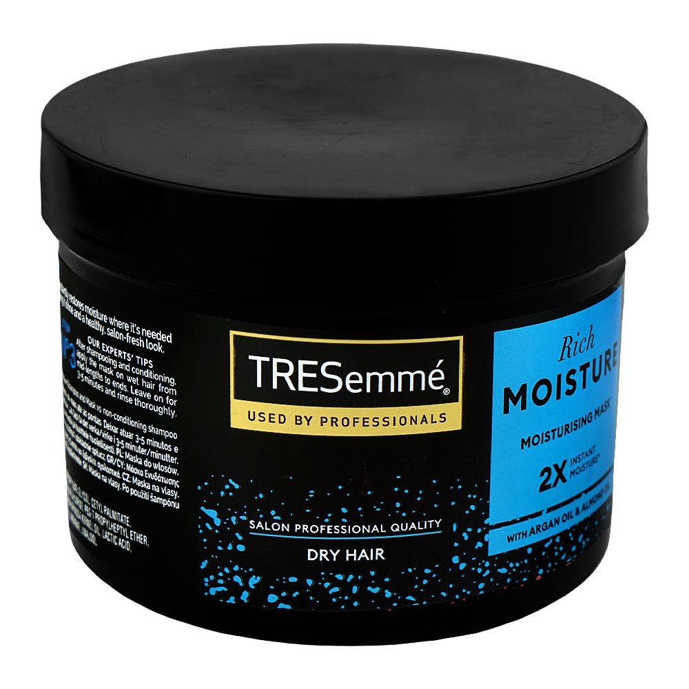 Tresemme Rich Moisture Moisturising Mask Argan Oil Almond Oil For Dry Hair 440 ML