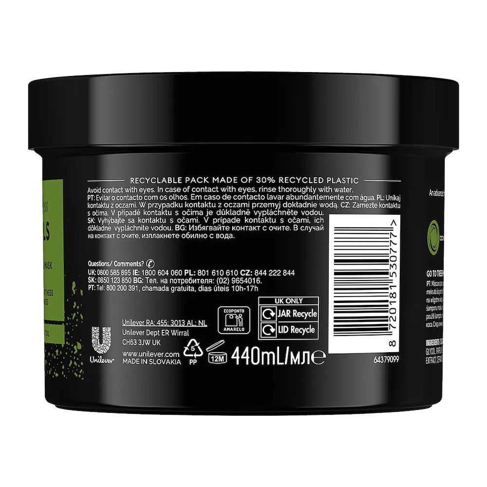 Tresemme Flawless Curls Nourishing Mask Coconut Oil Silicone Free For Curly & Wavy Hair 440 ML