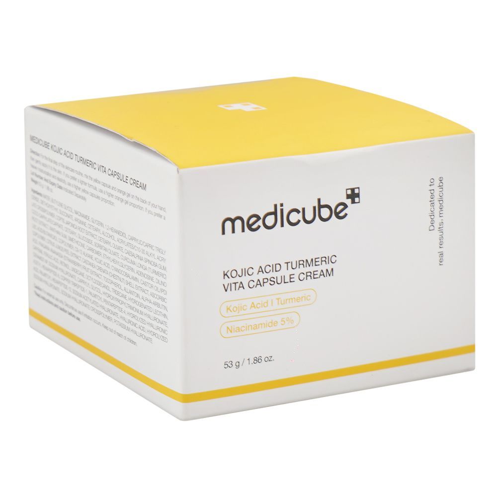 Medicube Kojic Acid Turmeric Vita Capsule Cream For Dull Skin 53 GM
