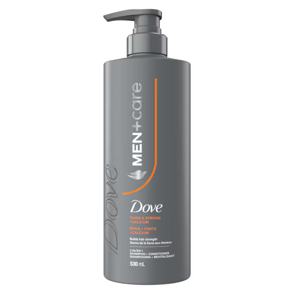Dove Men+Care Thick & Strong 2-in-1 Shampoo + Conditioner 530 ML