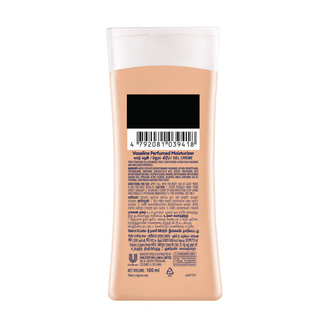 Vaseline Pretty As A Peach Perfumed Moisturizer with Serum 100 ML