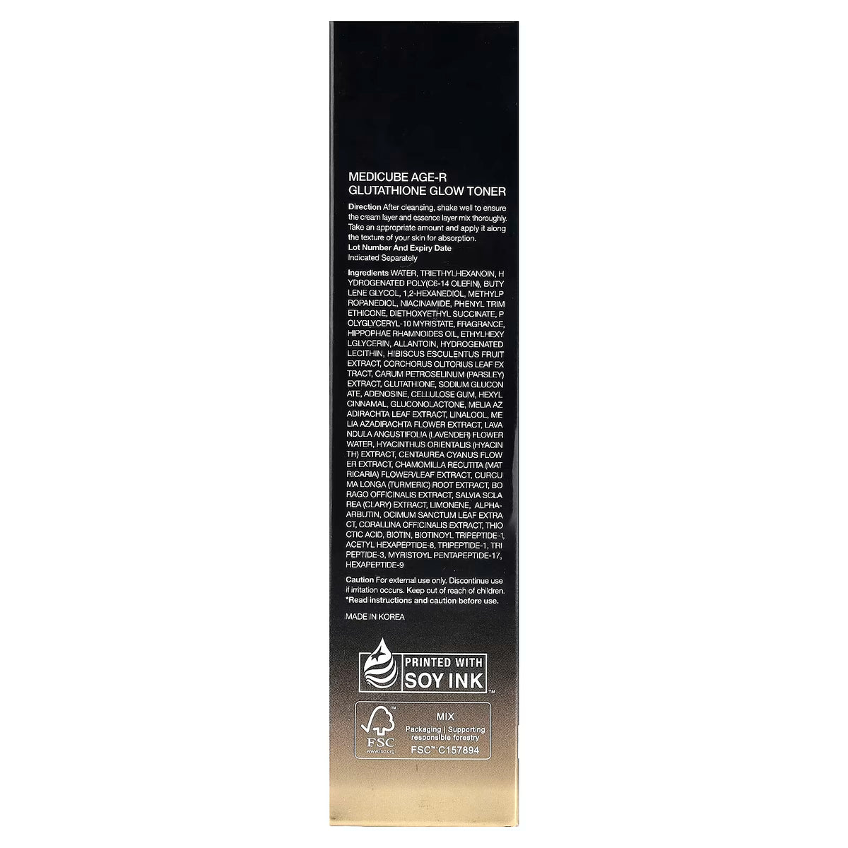 Medicube Age R Glutathione Glow Toner 140 ML