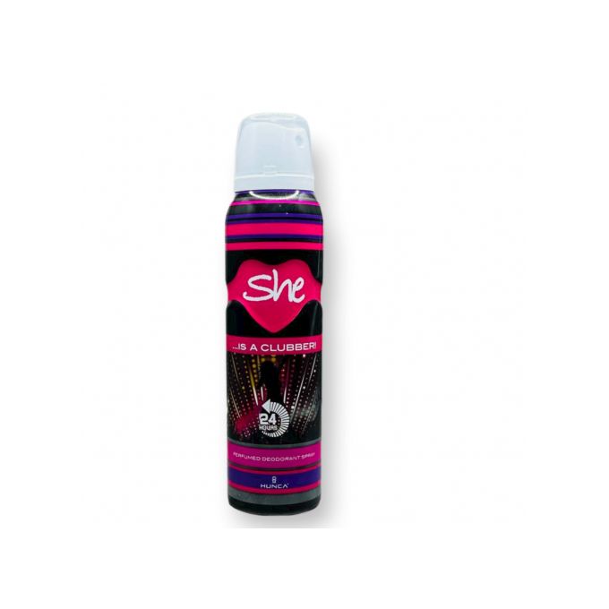She Is Clubber Body Spray Deodorant For Women 150 ML
