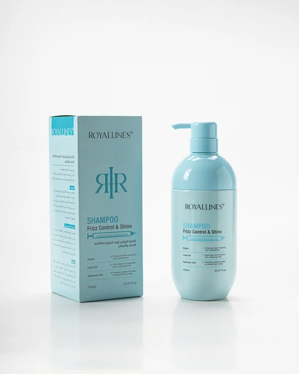 Royallines Frizz Control & Shine Shampoo 700 ML