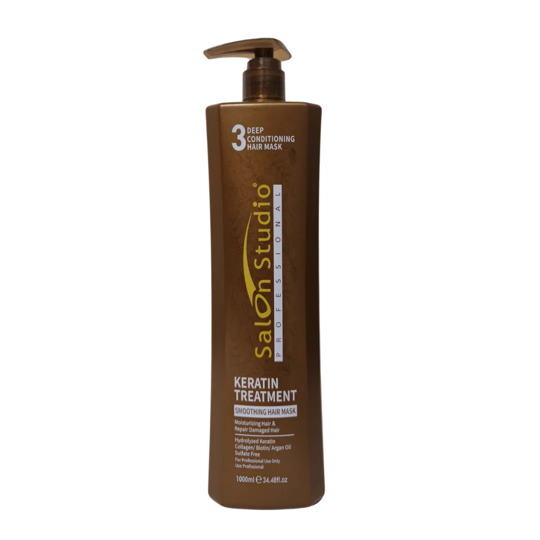 Salon Studio Keratin Treatment Deep Conditioner (Step 3) 1000 ML