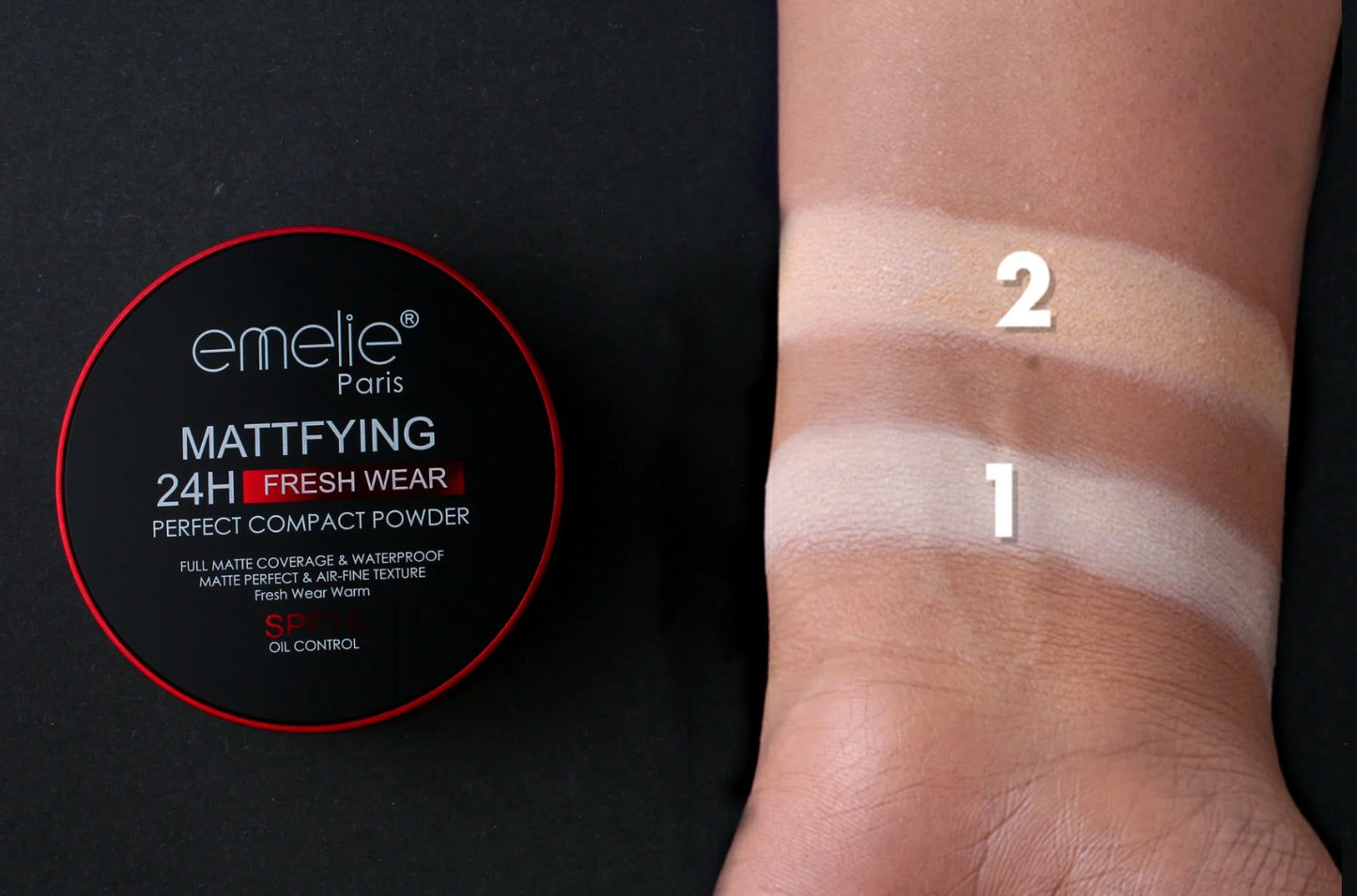 Emelie Double Face Powder