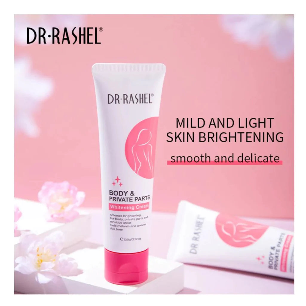 Dr. Rashel Body and Private Parts Whitening Cream 100 GM