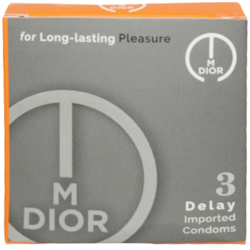 M-Dior Delay Imported Condoms  3 Pcs