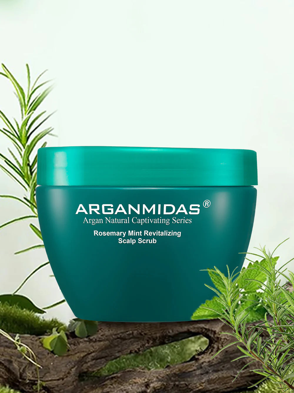 Arganmidas Rosemary Mint Revitalizing Scalp Scrub 300 ML