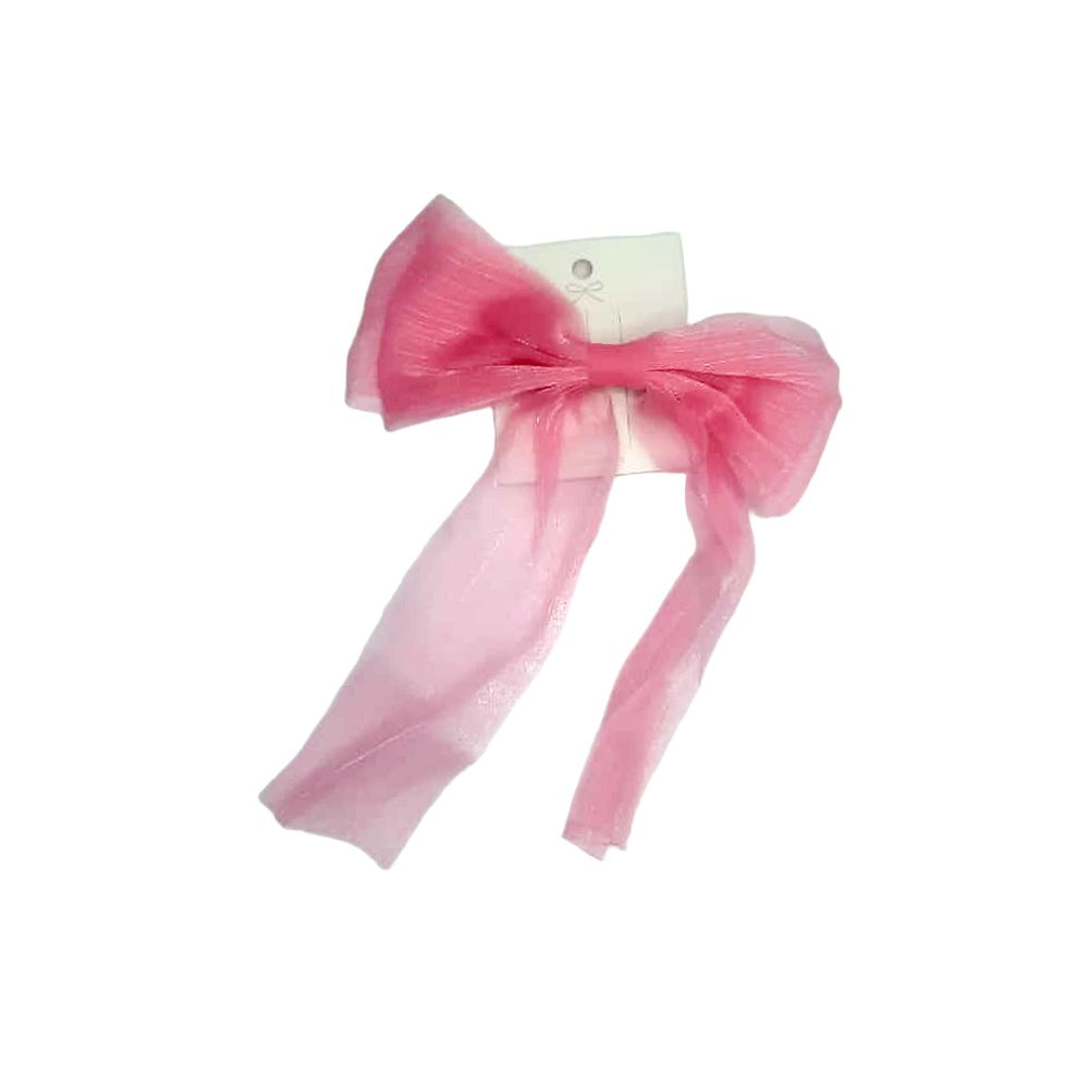 Simple Ribbon Bow Hair Clip
